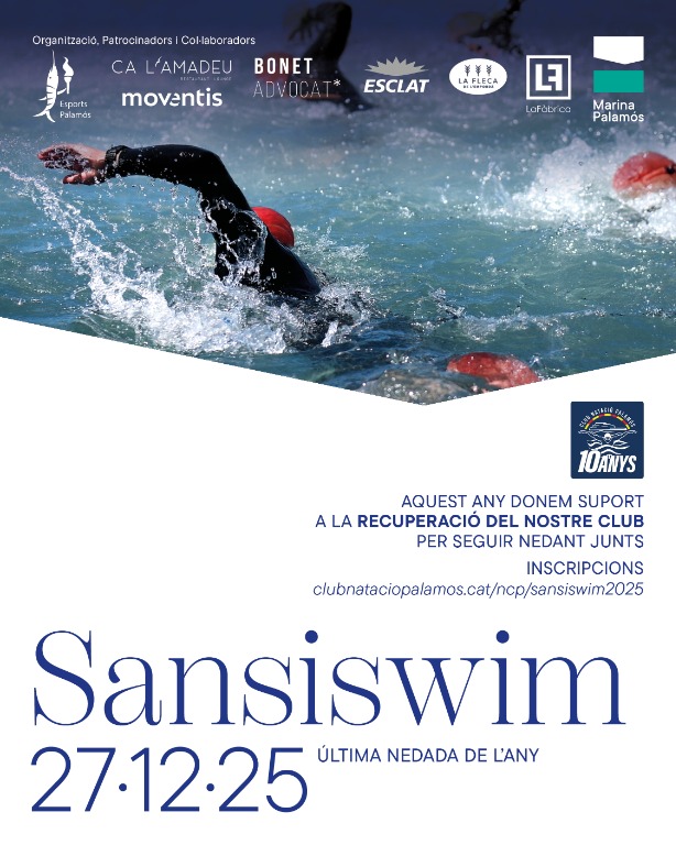 NEDADA SOLIDÀRIA SANSISWIM 25