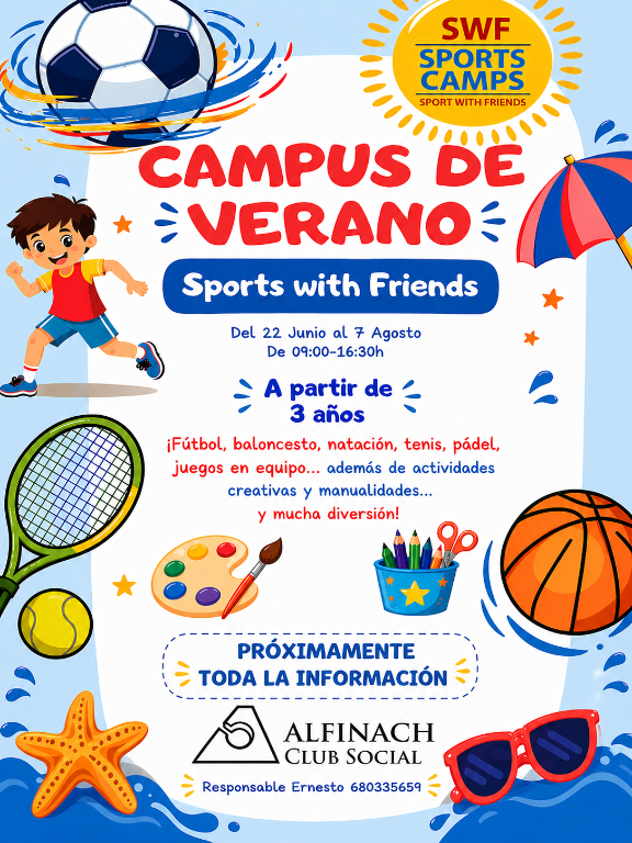 CAMPUS DE VERANO CLUB ALFINACH 2026  INVITADOS SOCIOS