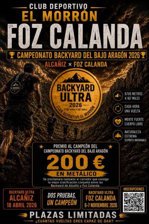 Backyard Ultra Foz-Calanda
