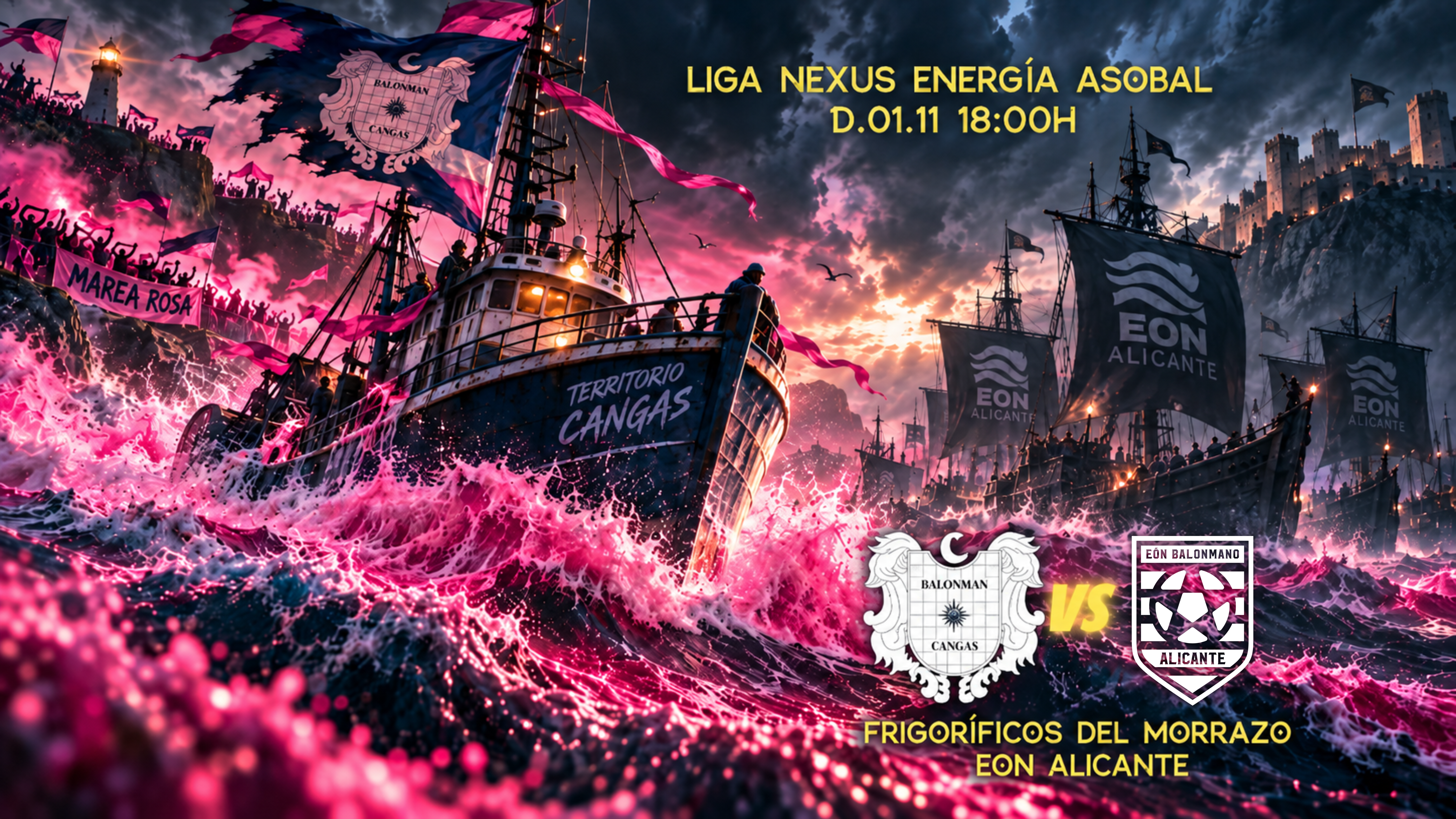 LIGA NEXUS ENERGÍA X.8: FRIGORÍFICOS MORRAZO vs EON ALICANTE