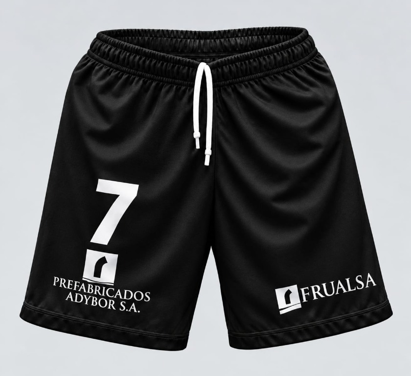 Pantaloneta Oficial NEGRA 26/27 (1ª Equipación)