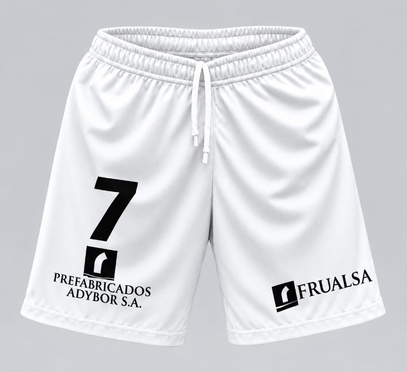 Pantaloneta Oficial BLANCA 26/27 (2ª Equipación)