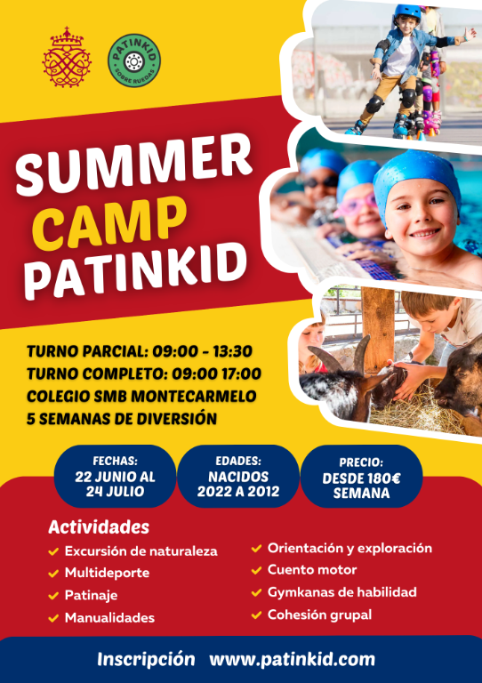 SUMMER CAMP  2026 PATINKID