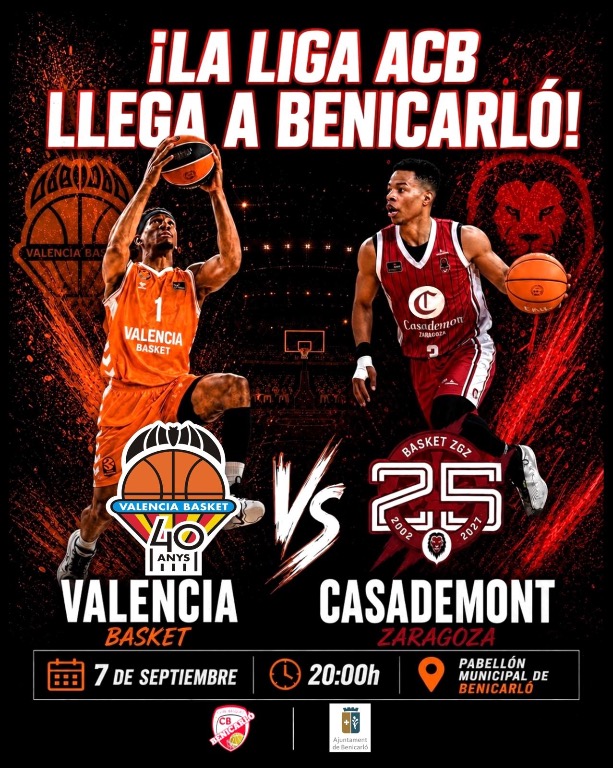 VALENCIA BASKET VS CASADEMONT ZARAGOZA