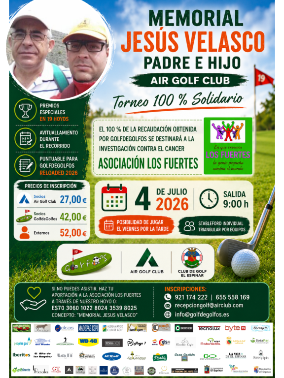 VII Memorial Jesus Velasco Padre e Hijo