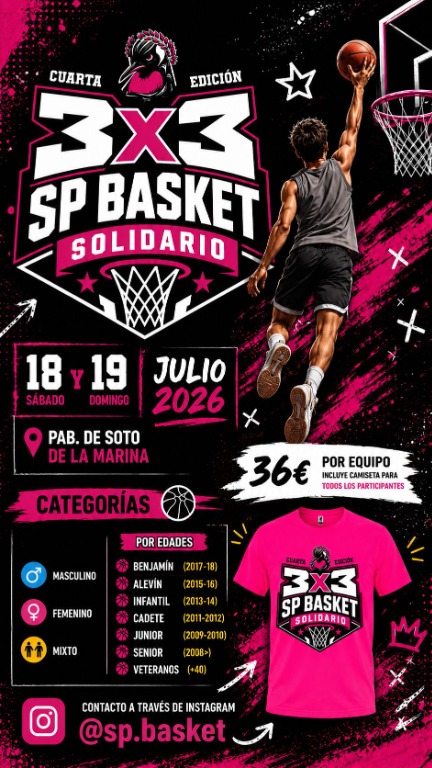 IV Torneo Benéfico 3x3 SPBASKET 2026