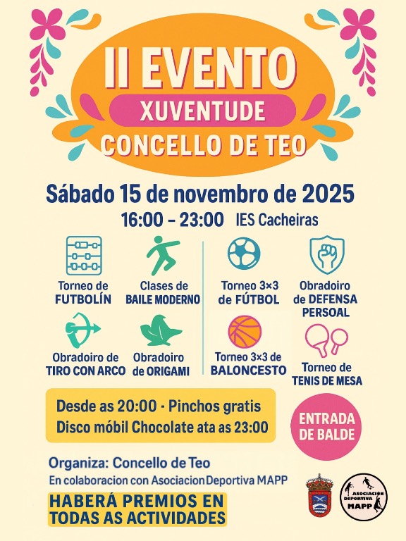 II EVENTO XUVENTUDE CONCELLO DE TEO