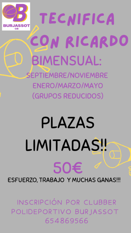 Tecnifica con Ricardo